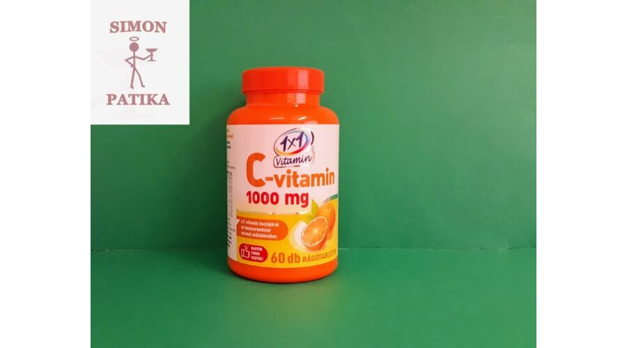 1000 mg c vitamin rágótabletta capsule
